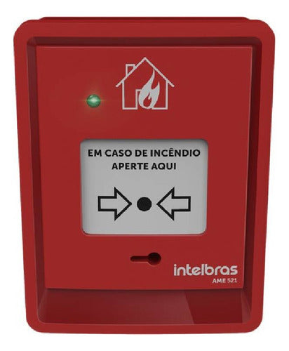 ACIONADOR MANUAL ENDERECAVEL S/ SIRENE AME 521 - Imagem 3